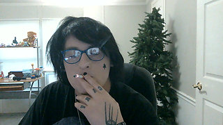 smoking hanging out