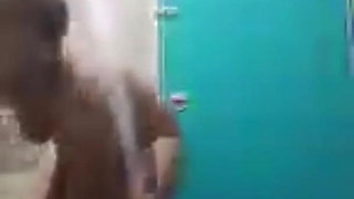 A Beautiful Naked Aunt Taking a Shower Makes Me Very Excited