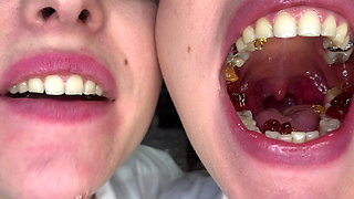 Twin Mouth: Chew Seduction Uvulia Show