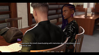 Taboo University - Spanking My Busty Emo Girlfriend Ass