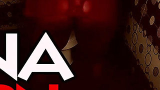 Ebony Girl Having Fun Twerking in the Bathroom Sucked Some Dick