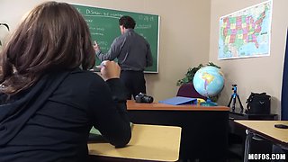 Flashing The Film Class 1 - Lets Try Ass fucking