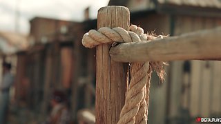 Naughty bombshell unbelievable sex scene