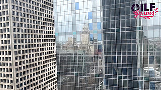 Masked Fiona Shows Gives JOI with a Bwc Dildo