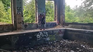An Abandoned Building Was Walking Around With The Public Upon Returning Home Fuck Slave With Strapon - Anastasia Mistress And Mistress Anastasia
