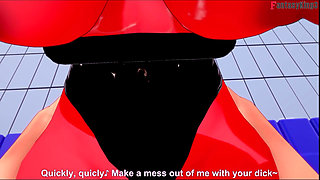 Meru the succubus fucked waring a bikini