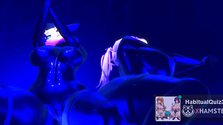 mmd r18 MISTER YELAN genshin impact HAKU ASS kancolle kantai cosplay want to fuck hard ai 3d hentai