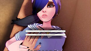 Porn with a plot, emo, adult visual novel