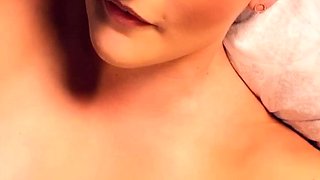 Wet tattooed raven babe Sahron with big boobs masturbates