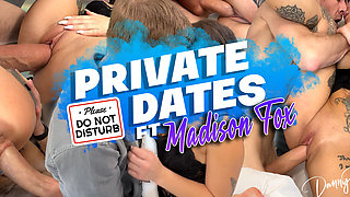 Brunette Slut Madison Fox Railed Hard in Bathroom by Danny D's Massive Cock - Creampie Finish!