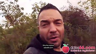 Andy Star Pounds Tatiana Swanks Fuck-Me Boots Outdoors