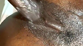 Savana Pussy Loves That Big Black Mr Savana Dick in Her Hairy Tight Pussy