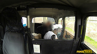 Fake Taxi - Naughty Tiffany Naylor Caught Hiding in a Cab, Gets a Handjob and Deep Pussy Fuck Outside