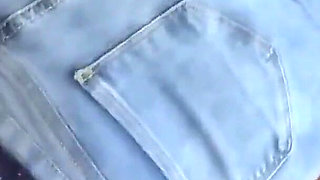 The of Our Maid Enjoys My Wife, They Masturbate and Cum on Her Ass with His Jean on