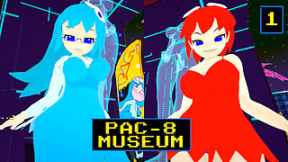 Pacman ghosts decide to fuck me all together, fighting over my semen in their mouths