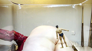 Giantess Fart Punishment: Tiny Crushed Under My Big Ass