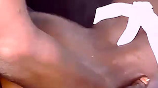 Ebony Pussy Fucked so Hard From the Back, and Her Ass Bouncing