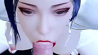 Pixel Enchantress: Virtual Curvy Goddess - 3D Animation Hentai