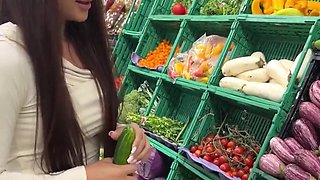 Kate Rich - A Teacher Saw A Student 18+ Choosing Cucumbers At A Store, But Noticed She Had Lubricant Between Her Legs And Offered To Help