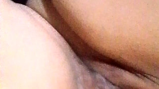Hot neighbor masturbates