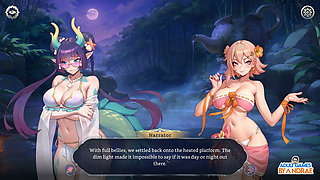 Harem Fantasy - Bikini Tales Dlc Gameplay Part 1: Xulang’s Cowgirl Sex H-scene