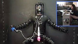 Bdsm bitch toys ass and pierced pussy in fetish hd solo