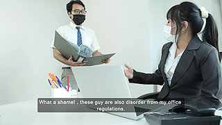 Office Hardcore Porn-roleplay