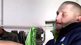 Blonde Mature Woman Getting Fucked in vintage threesome - Big tits