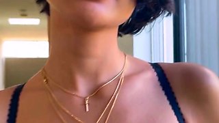 Big boobs milf masturbates with her dildo