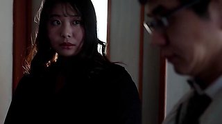 Lustful japanese bombshell shows off her big boobs