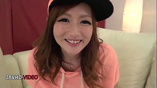 Fingering leads steamy Asian temptress Reon Otowa to Creampie passion delivering Blowjob