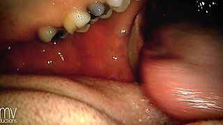 Foot Tongue Mouth and Vore - Kissing And Foot Worship After