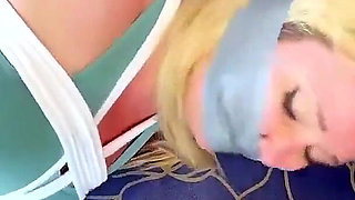 Lil' Missy in a Hogtied Delivery: Courtney's Foot Humiliation Revenge