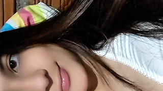 In the Morning in a Tent with a 20-year-old Girl