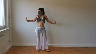 Bellydancer's Sensual Slow Striptease