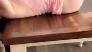 Fuck My Horny Chinese Maid in the Mouth and Pussy on the Dining Table