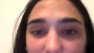 Sexy teen ebony solo toy masturbation