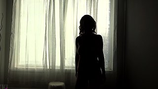 Teen Girl Solo Masturbation and Striptease 24