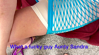 Vgq22 Aunty Sandra Allowing a Friend to Have Fun