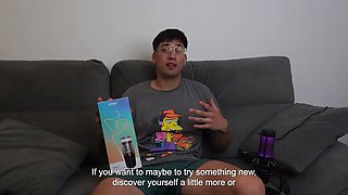Blowjobs machine vs persona real - UNBOXING- Honey Play Box