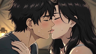 Too Close to Resist Forbidden Night in the Tent Hentai