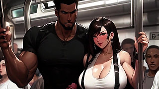 Tifa Always Meets the Most Interesting People on the Midgar Train