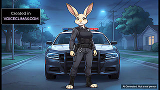 Officer June's Teasing Traffic Stop - Furry Hentai JOI POV