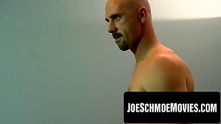 Inked amateur oral warmup before raw anal plunge ft. Joe Schmoe  Slice: Blowjob, Hardcore  Handjob Gay Porn