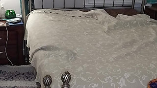Hot MILF BBW Makes Her Bed Then Masturbates And Has A Good Orgasm!