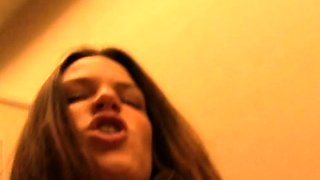 Beauty small tit amateur teen masturbating her shaved pussy