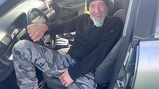 BLOWJOB IN THE CAR - I WANT TO SUCK YOUR COCK HERE AND NOW, CUM IN MY MOUTH