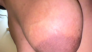 Hanging Boobs & Puffy Nipple & Huge Ass Naked Maid Clean Boss's Room & Try to seduce him to get rough fucking