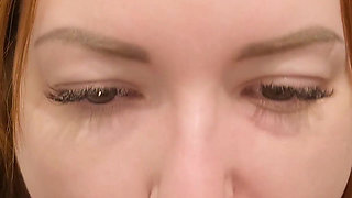 My Pale Redhead MILF Worships My Cock on Her Knees