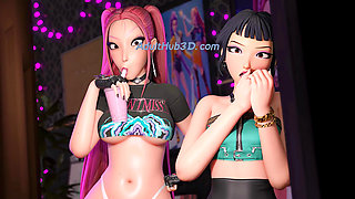 Deep Throat Alex - Big Cock Buries Down His Throat